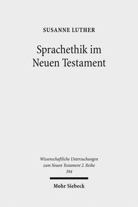 Produktbild: Sprachethik im Neuen Testament