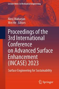 Produktbild: Proceedings of the 3rd International Conference on Advanced Surface Enhancement (INCASE) 2023