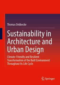Produktbild: Sustainability in Architecture and Urban Design