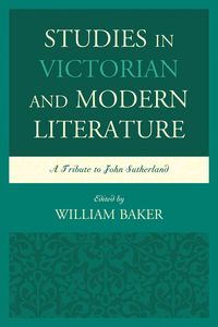 Produktbild: Studies in Victorian and Modern Literature