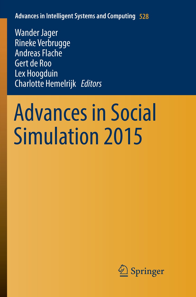 Produktbild: Advances in Social Simulation 2015