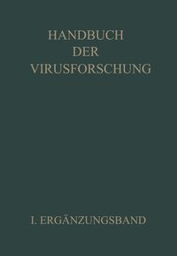 Produktbild: Handbuch der Virusforschung