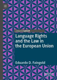 Produktbild: Language Rights and the Law in the European Union