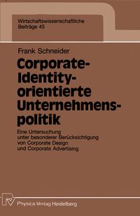 Produktbild: Corporate-Identity-orientierte Unternehmenspolitik