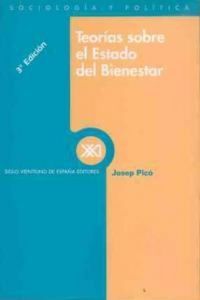 Produktbild: Teor&iacute;as sobre el estado del bienestar