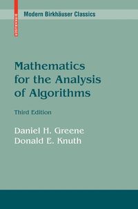 Produktbild: Mathematics for the Analysis of Algorithms