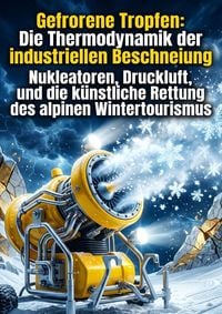 Produktbild: Gefrorene Tropfen: Die Thermodynamik der industriellen Beschneiung