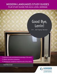 Produktbild: Modern Languages Study Guides: Good Bye, Lenin!