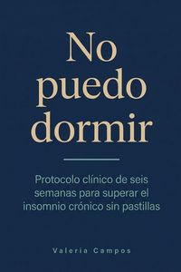 Produktbild: No puedo dormir