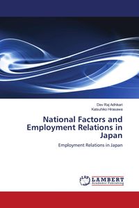 Produktbild: National Factors and Employment Relations in Japan