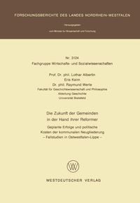 Produktbild: Die Zukunft der Gemeinden in der Hand ihrer Reformer