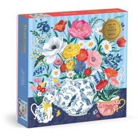 Produktbild: Teatime Bouquet 500 Piece Foil Puzzle