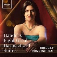 Produktbild: H&auml;ndel's 8 Great Harpsichord Suites HWV 426-433
