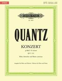 Produktbild: Quantz, J: Flute Concerto in G Minor QV 5:193 (Edition for F