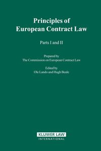 Produktbild: Principles of European Contract Law