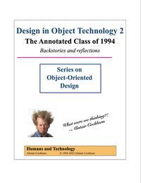 Produktbild: Design in Object Technology 2 (Series on Object-Oriented Design)