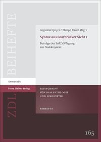Produktbild: Syntax aus Saarbr&uuml;cker Sicht 1