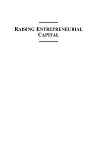Produktbild: Raising Entrepreneurial Capital