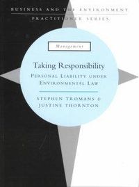 Produktbild: Tromans, S: Taking Responsibility