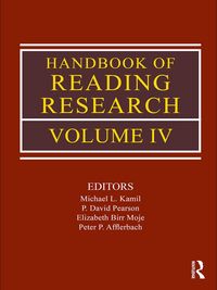 Produktbild: Handbook of Reading Research, Volume IV