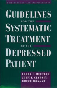 Produktbild: Guidelines for the Systematic Treatment of the Depressed Patient
