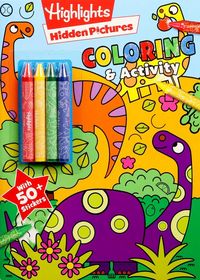 Produktbild: Highlights Hidden Pictures Coloring with Crayons