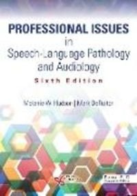 Produktbild: Professional Issues in Speech-Language Pathology and Audiology