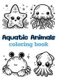 Produktbild: Aquatic Animals coloring book