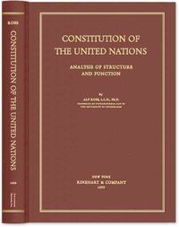 Produktbild: Constitution of the United Nations