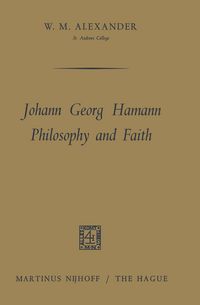 Produktbild: Johann Georg Hamann Philosophy and Faith