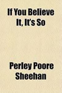 Produktbild: If You Believe It, It's So