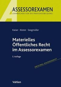 Produktbild: Materielles &Ouml;ffentliches Recht im Assessorexamen