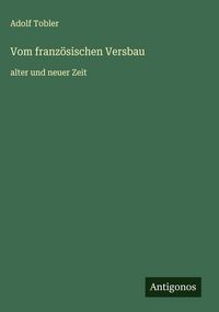 Produktbild: Vom franz&ouml;sischen Versbau