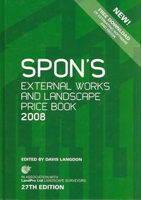 Produktbild: Spon's External Works and Landscape Price Book 2008