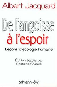 Produktbild: De l angoisse a l espoir