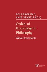 Produktbild: Orders of Knowledge in Philosophy