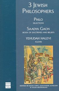 Produktbild: 3 Jewish Philosophers