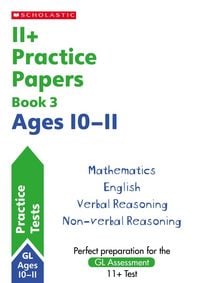 Produktbild: 11+ Practice Papers for the GL Assessment Ages 10-11 - Book 3