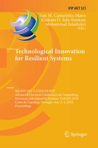 Produktbild: Technological Innovation for Resilient Systems