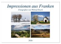 Produktbild: Impressionen aus Franken (Wandkalender 2026 DIN A3 quer), CALVENDO Monatskalender
