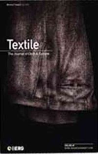 Produktbild: Textile, Volume 7, Issue 2: The Journal of Cloth & Culture