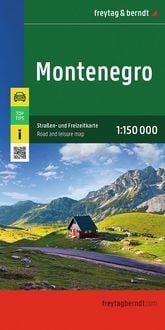 Produktbild: Freytag & berndt Stra&szlig;enkarte Montenegro 1:150.000