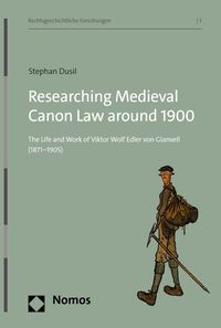 Produktbild: Researching Medieval Canon Law around 1900