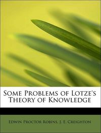 Produktbild: Robins, E: Some Problems of Lotze's Theory of Knowledge