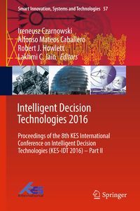 Produktbild: Intelligent Decision Technologies 2016