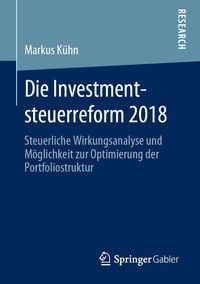 Produktbild: Die Investmentsteuerreform 2018