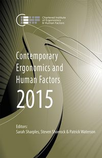 Produktbild: Contemporary Ergonomics and Human Factors 2015