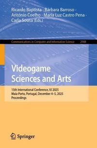 Produktbild: Videogame Sciences and Arts