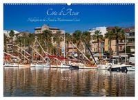 Produktbild: C&ocirc;te d'Azur Highlights on the French Mediterranean Coast (Wall Calendar 2027 DIN A2 landscape), CALVENDO 12 Month Wall Calendar