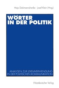 Produktbild: W&ouml;rter in der Politik